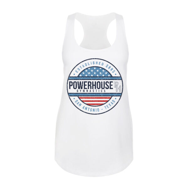 PATRIOT CIRCLE - WOMEN'S FITTED TANK TOP Thumbnail