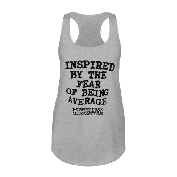 INSPIRED - WOMEN'S FITTED TANK TOP Thumbnail