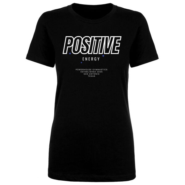 POSITIVE ENERGY - WOMEN'S FITTED T-SHIRT Thumbnail