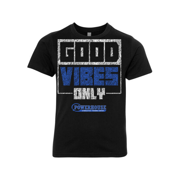 GOOD VIBES ONLY - YOUTH T-SHIRT Thumbnail